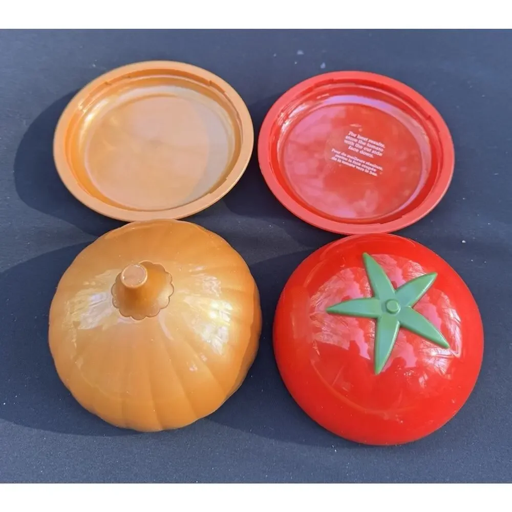Joie Food Saver Set Tomato Onion Vegetable Keeper Storage Container LO15